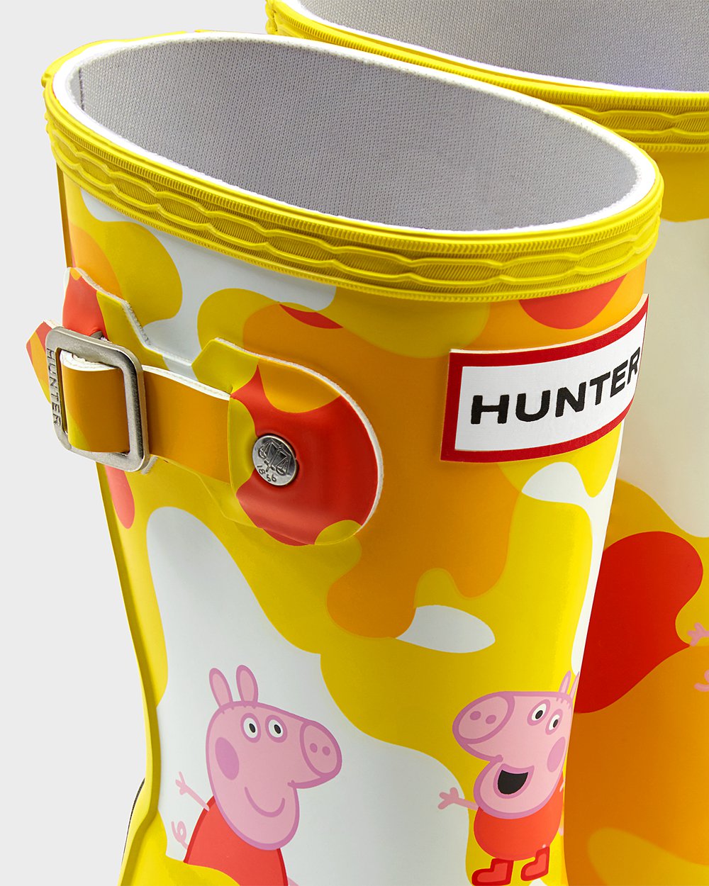 Hunter Dječje Gumene Čizme Žute Original Little Peppa Pig Hrvatska 2643-LTEAC